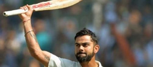 Virat Kohli's Indian test captain. ndtv.com BN support
