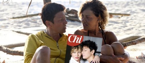 Eva Grimaldi e Imma Battaglia sulla copertina di Chi