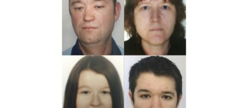 France Monde | Disparus d'Orvault : le beau-frère a démembré les corps - lejsl.com Photo des quatres membres de la famille Troadec