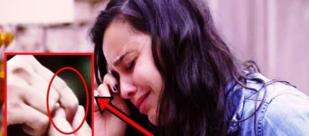 Emilly chora no BBB - Imagem/Google Emilly chora no BBB - Imagem/Google