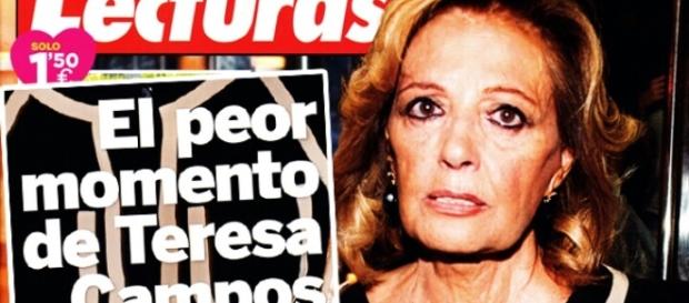 Maria Teresa Campos en la portada Maria Teresa Campos en la portada
