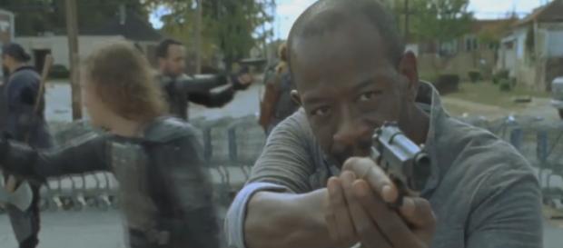 Morgan, no 13º episódio da sétima temporada de The Walking Dead Morgan, no 13º episódio da sétima temporada de The Walking Dead