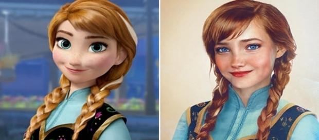 Princesas da Disney de uma forma diferente Princesas da Disney de uma forma diferente