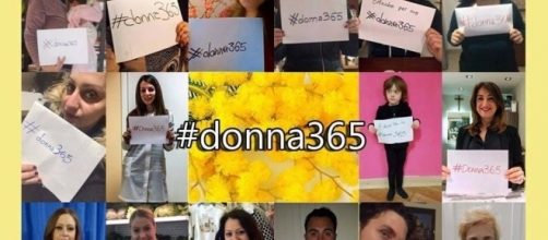 L'hashtag #donna365 al centro della campagna