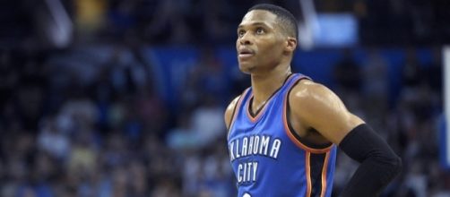 Russell Westbrook scored a new career high on Tuesday night but his Thunder fell to the Blazers. [Image via Blasting News image library/inquisitr.com]