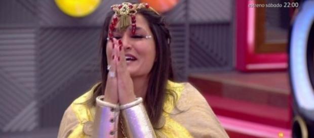 Aída Nizar será probablemente salvada de las nominaciones en la próxima gala de GH VIP Aída Nizar será probablemente salvada de las nominaciones en la próxima gala de GH VIP