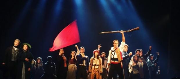 Elenco de 'Les Misérables' apresentam cenas do espetáculo em pré-estreia em SP. Elenco de 'Les Misérables' apresentam cenas do espetáculo em pré-estreia em SP.