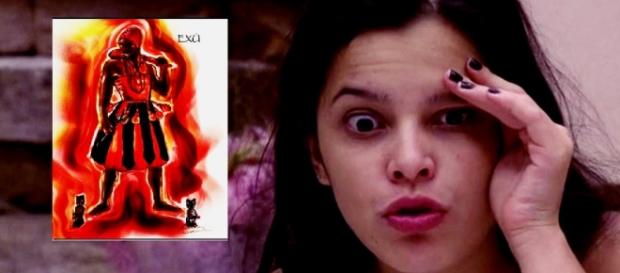 Emilly fala em possessão por Exu Emilly fala em possessão por Exu