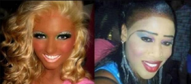 Exageros na maquiagem feminina Exageros na maquiagem feminina