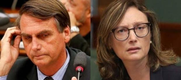 Jair Bolsonaro tem recurso negado e permanece como réu por insultar Maria do Rosário (Foto: Reprodução) Jair Bolsonaro tem recurso negado e permanece como réu por insultar Maria do Rosário (Foto: Reprodução)