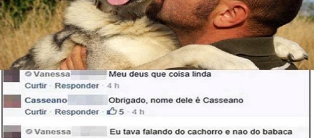 Quando o cachorro é muito fofo. Quando o cachorro é muito fofo.