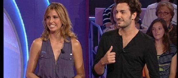 Sandra Sabatés ('El Intermedio'), invitada a un programa de su futura nueva cadena, TV3, con el actor Miki Esparbé. Sandra Sabatés ('El Intermedio'), invitada a un programa de su futura nueva cadena, TV3, con el actor Miki Esparbé.