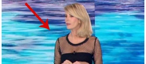 Alessia Marcuzzi non si è accorta di quello che è stato detto in diretta.