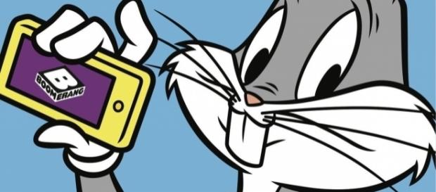 Bugs Bunny promoting Time Warer's 'Boomerang' streaming service / Photo from 'Rebrn' - rebrn.com Bugs Bunny promoting Time Warer's 'Boomerang' streaming service / Photo from 'Rebrn' - rebrn.com