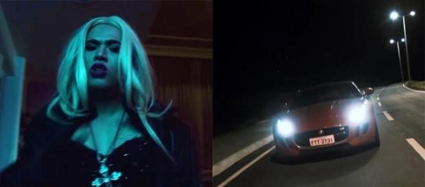 Cenas do vídeo clipe "Larga Meu Boy". Cenas do vídeo clipe "Larga Meu Boy".