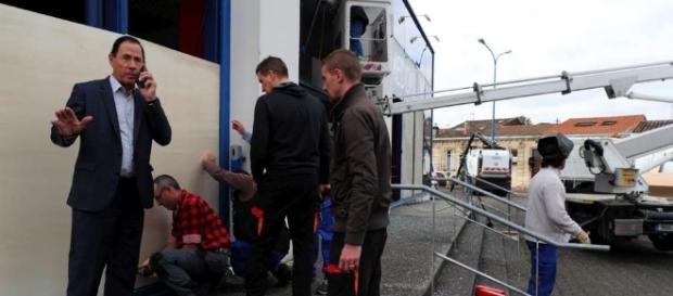 Gironde : la Médoquine vandalisée avant la venue de Macron Gironde : la Médoquine vandalisée avant la venue de Macron