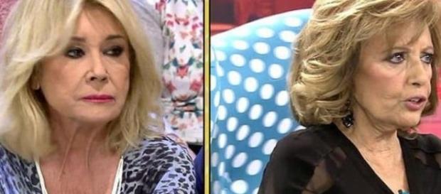 Mega bronca entre Teresa Campos y Mila Ximénez Mega bronca entre Teresa Campos y Mila Ximénez