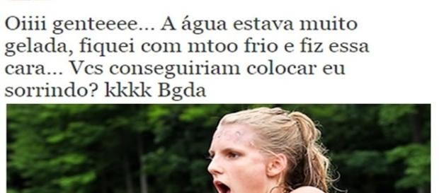 Mulher teve sua foto manipulada mas nenhum dos resultados foram satisfatórios. Mulher teve sua foto manipulada mas nenhum dos resultados foram satisfatórios.
