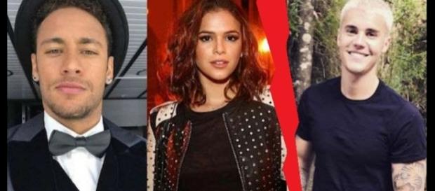 Climão: Neymar fica revoltado com atitude de Justin Bieber. Suposto ciúmes por caua de Bruna Marquezine fez o clima esquentar Climão: Neymar fica revoltado com atitude de Justin Bieber. Suposto ciúmes por caua de Bruna Marquezine fez o clima esquentar