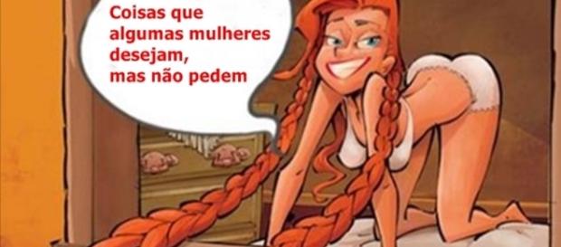 Embora elas tenham vários desejos, nem sempres pedirão aos seus parceiros Embora elas tenham vários desejos, nem sempres pedirão aos seus parceiros