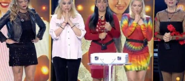 Las cinco finalistas de GH VIP 5. Las cinco finalistas de GH VIP 5.