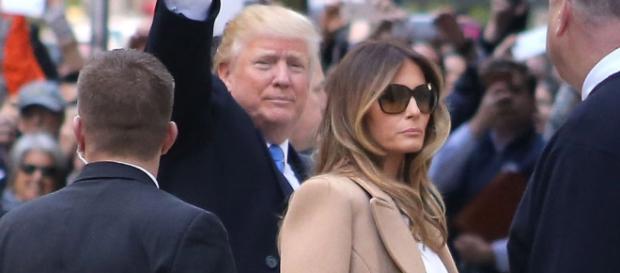 Melania Trump Wears Christian Louboutin to Vote With Donald Trump ... - footwearnews.com Melania Trump Wears Christian Louboutin to Vote With Donald Trump ... - footwearnews.com