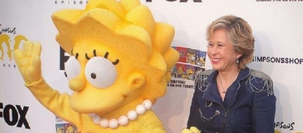 Yeardley Smith as Lisa in The Simpsons Yeardley Smith as Lisa in The Simpsons