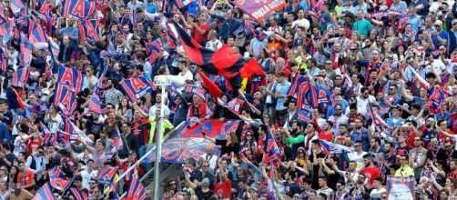 I tifosi del Crotone, formazione di Serie A.