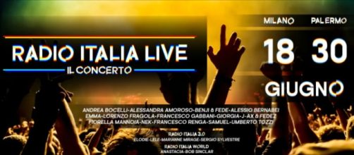 Radio Italia - il grande concerto a Milano e Palermo