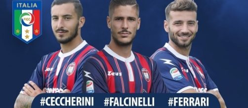 Tre talenti del Crotone in Nazionale Italia - Foto: FcCrotone.It