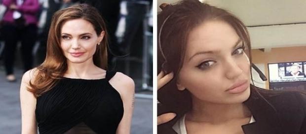 A escocesa Chelsea Marr não se acha parecida com Angelina Jolie A escocesa Chelsea Marr não se acha parecida com Angelina Jolie