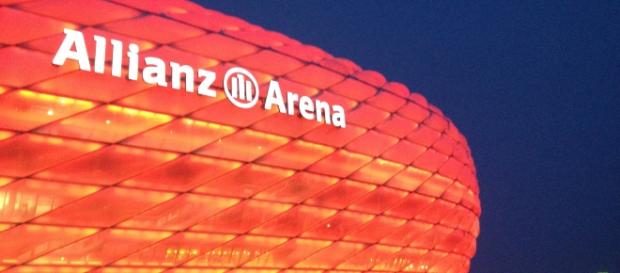 Bayern de Munique e Real Madrid jogam no Allianz Arena. Bayern de Munique e Real Madrid jogam no Allianz Arena.