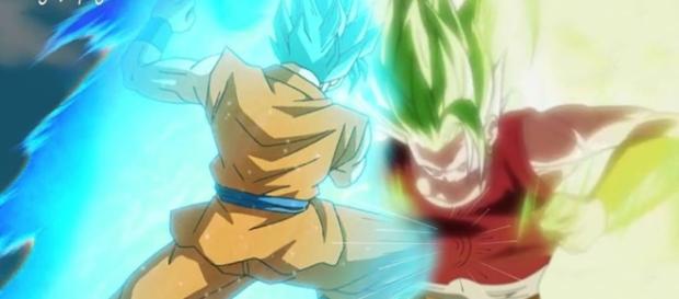 Goku se enfrenta a Kalifula del universo 6 Goku se enfrenta a Kalifula del universo 6