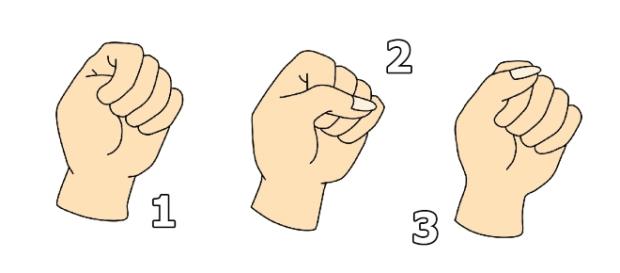 La façon de serrer votre poing révèle votre personnalité ! La façon de serrer votre poing révèle votre personnalité !