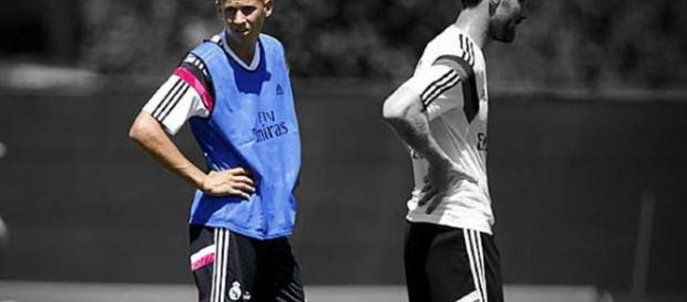 Marcos Llorento en séance d'entrainement Marcos Llorento en séance d'entrainement