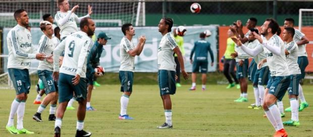 Palmeiras treina e se prepara para as semifinais do Paulistão Palmeiras treina e se prepara para as semifinais do Paulistão