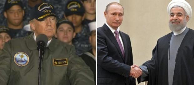 Rusia și Iranul îl amenință pe Trump cu represalii dacă va mai ataca Siria Rusia și Iranul îl amenință pe Trump cu represalii dacă va mai ataca Siria