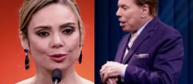 Silvio dá bronca em apresentadora Silvio dá bronca em apresentadora