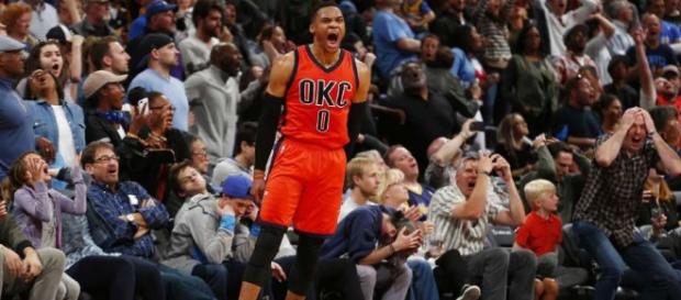 Westbrook sets triple-double record, Thunder beat Nuggets - The ... - theintelligencer.com Westbrook sets triple-double record, Thunder beat Nuggets - The ... - theintelligencer.com