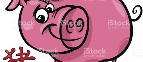 Pig Chinese Zodiac Horoscope Sign stock vector art 474812043 | iStock - istockphoto.com