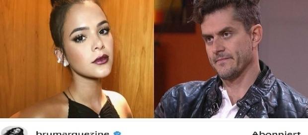 Bruna Marquezine também comentou atitude de Marcos Bruna Marquezine também comentou atitude de Marcos