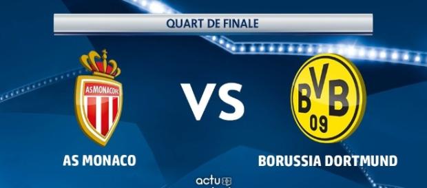le choc des quart de final : Monaco vs Dortmund le choc des quart de final : Monaco vs Dortmund