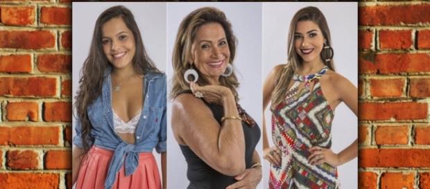 São três finalistas no BBB17, mas a disputa deverá se concentrar entre Emilly e Vivian São três finalistas no BBB17, mas a disputa deverá se concentrar entre Emilly e Vivian