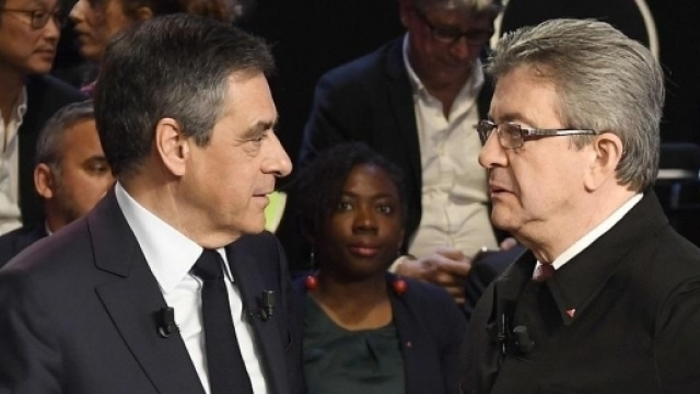 Mélenchon toujours devant Fillon