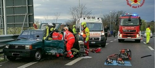 Autostrada A4: 4 scontri nel giro di un'ora e mezza, un morto causa incidente.