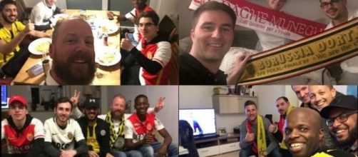 #BedForAwayFans : Quand les fans de Dortmund accueillent ceux de Monaco