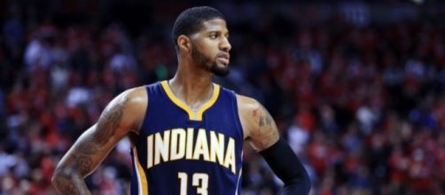For Paul George and the Pacers it's win and they're in the playoffs. [Image via Blasting News image library/inquisitr.com]