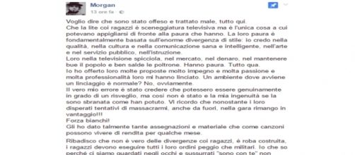 Morgan lascia Amici 2017, ecco chi sarà il sostituto