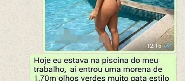 Essa gata só queria ficar com o rapaz que acabou batendo nela Essa gata só queria ficar com o rapaz que acabou batendo nela