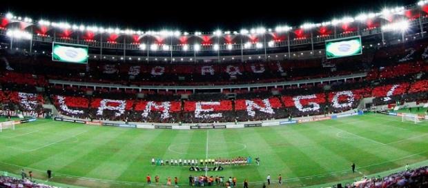 Estreia do Flamengo na Libertadores Reprodução/TV Globo Estreia do Flamengo na Libertadores Reprodução/TV Globo